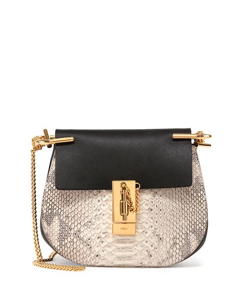 buy chloe drew bag|chloe drew python bag.